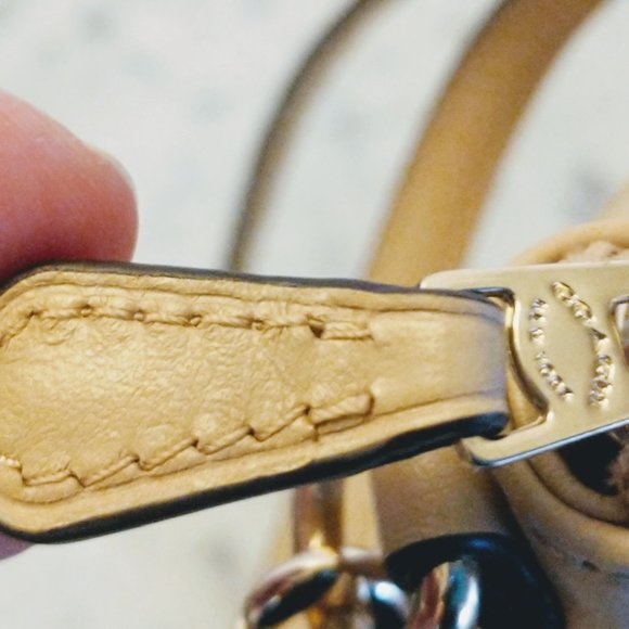 EUC Coach Im/Beechwood Grain Leather Mickie Satchel Bag - Picture 6 of 10